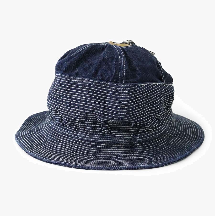KAPITAL 11.5oz Denim Old Man and the Sea HAT - PRE ORDER ITEM (預訂中)