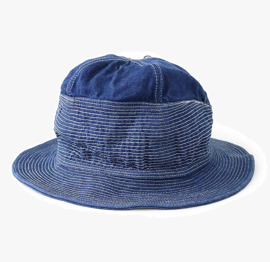 KAPITAL 11.5oz Denim Old Man and the Sea HAT - PRE ORDER ITEM (預訂中)