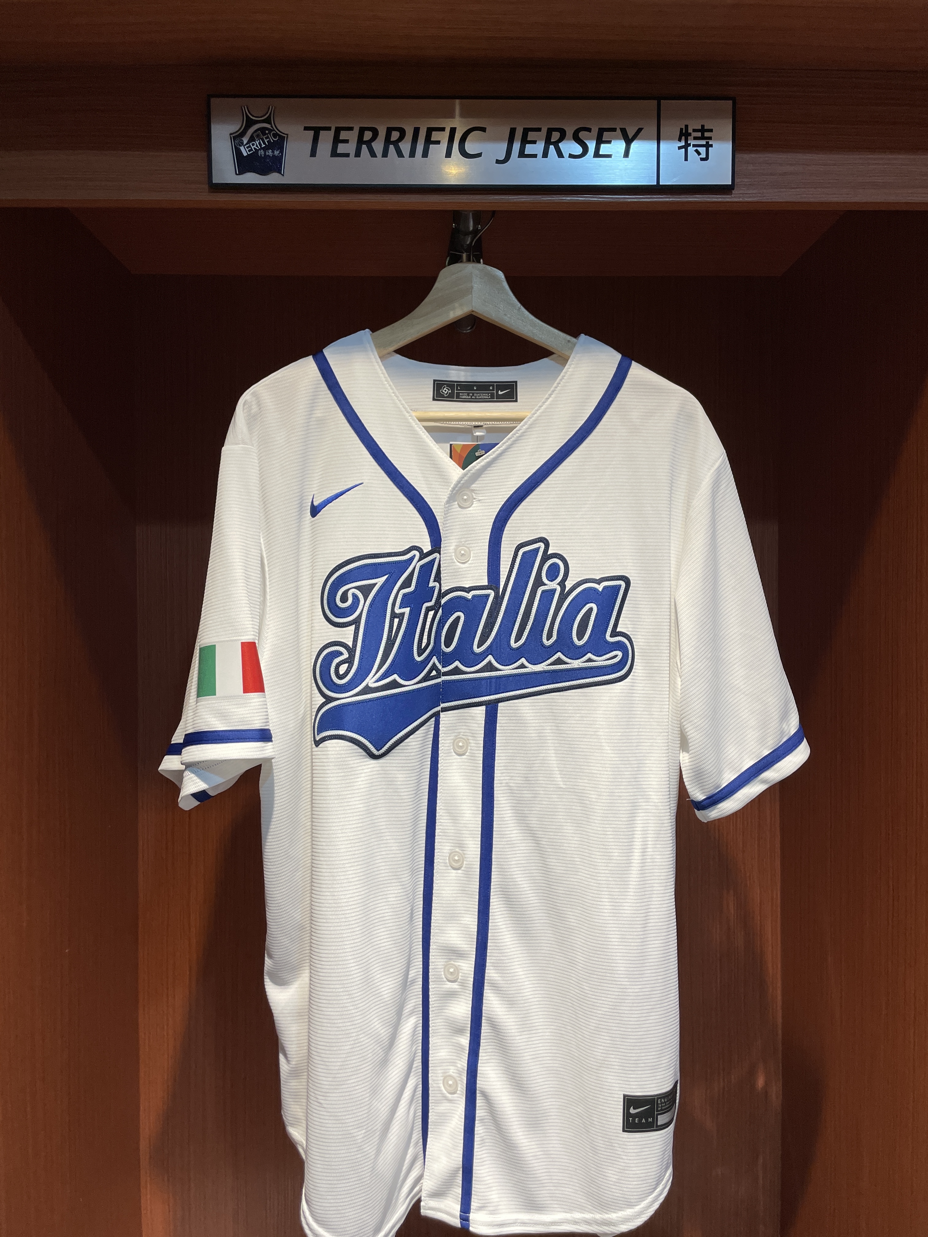 MLB球衣 Jac Caglianone 義大利白 WBC 世界棒球經典賽 Team Italy Nike Stadium Jersey 球迷版 熱轉印 全新