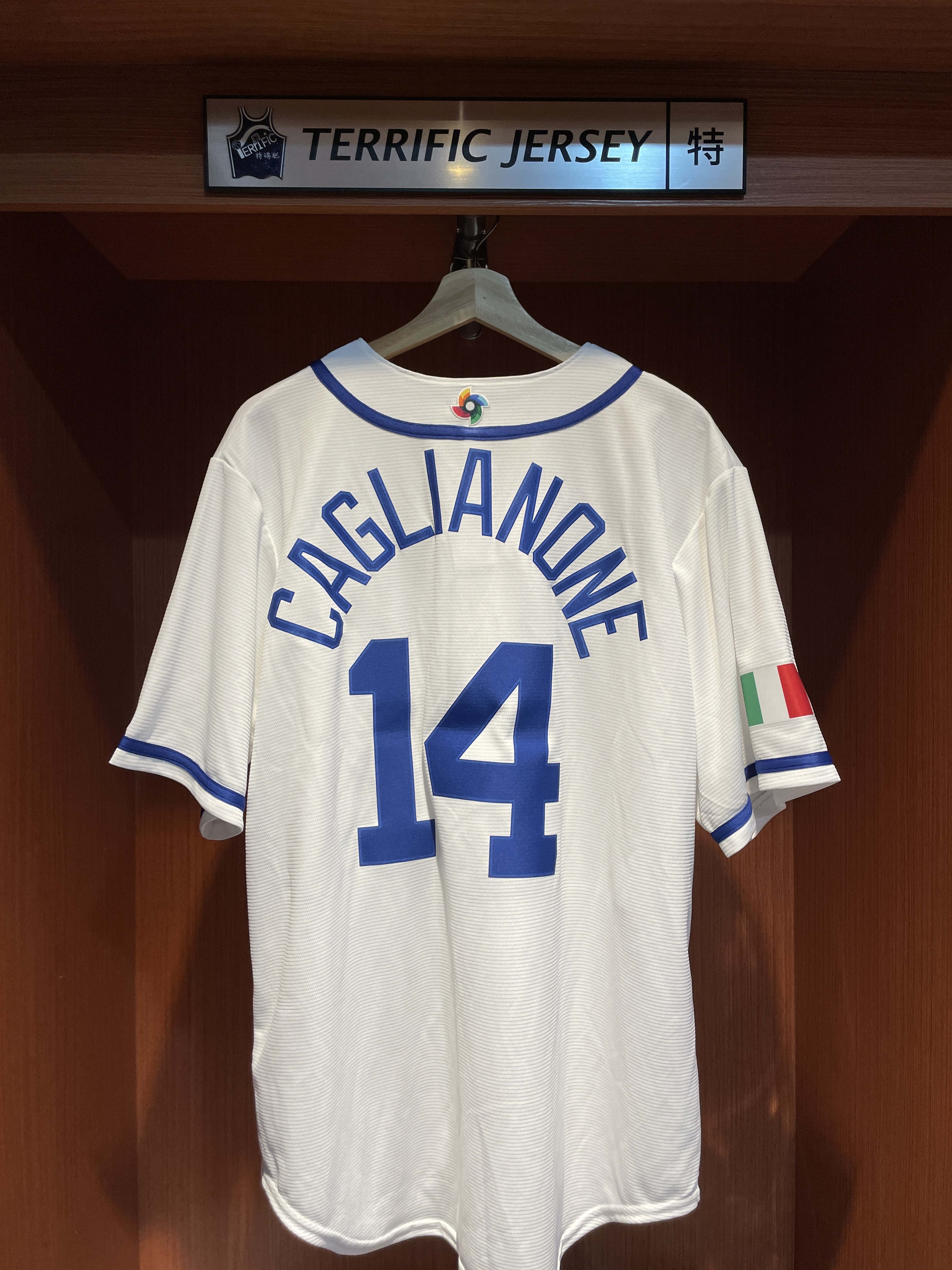 MLB球衣 Jac Caglianone 義大利白 WBC 世界棒球經典賽 Team Italy Nike Stadium Jersey 球迷版 熱轉印 全新