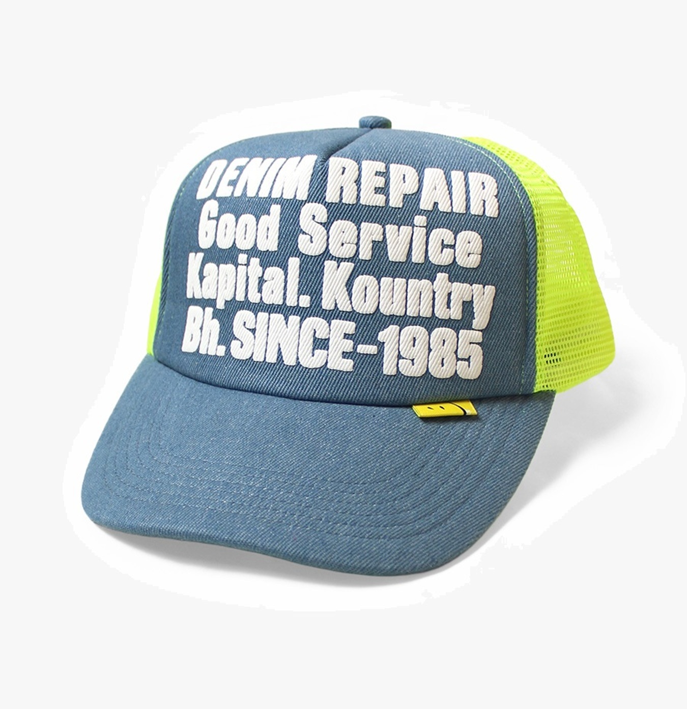 KAPITAL DENIM REPAIR SERVICE pt Denim Track Cap - PRE ORDER ITEM (預訂中)