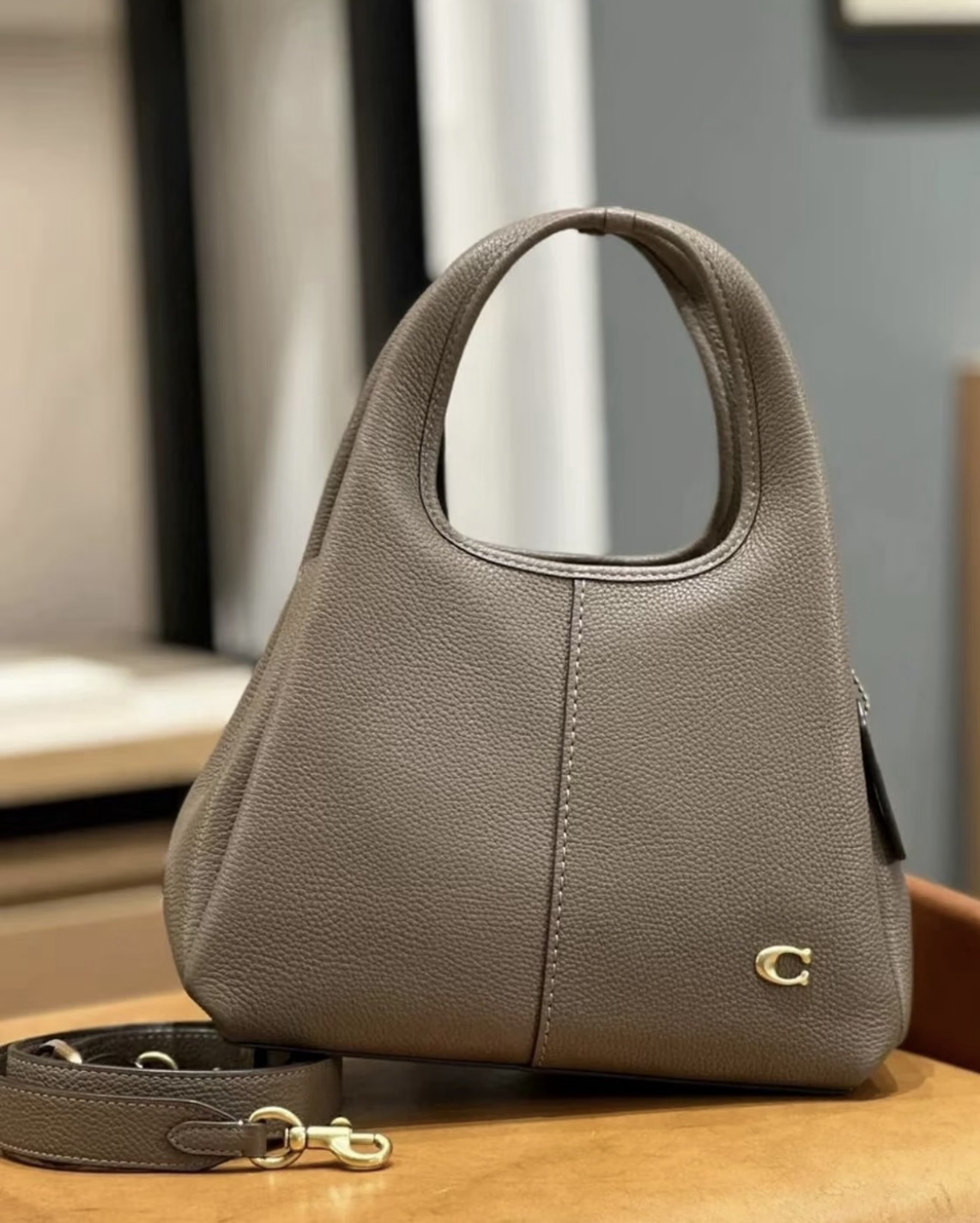 【預購】COACH K0622801 Lana 23 大象灰