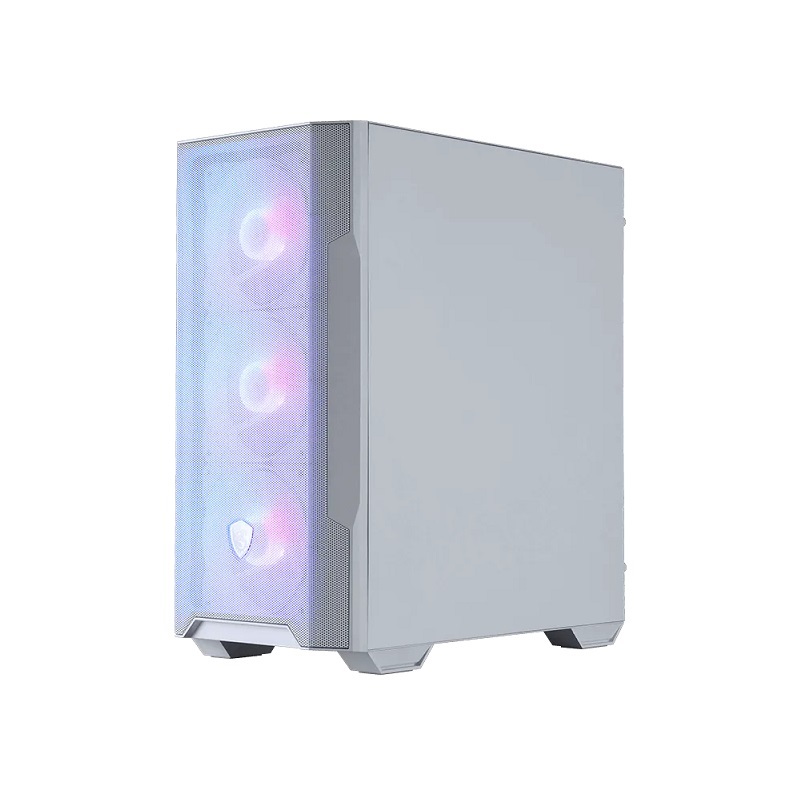 MSI 微星 MAG Forge M100R WHITE M-ATX 白色透光側板電腦機殼