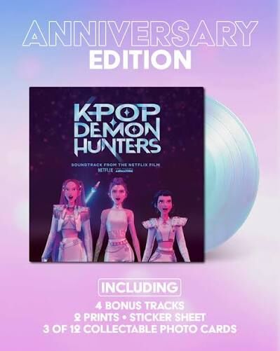 KPop Demon Hunters  Kpop 獵魔女團 (Soundtrack from the Netflix Film) LP Honmoon Haze Vinyl
