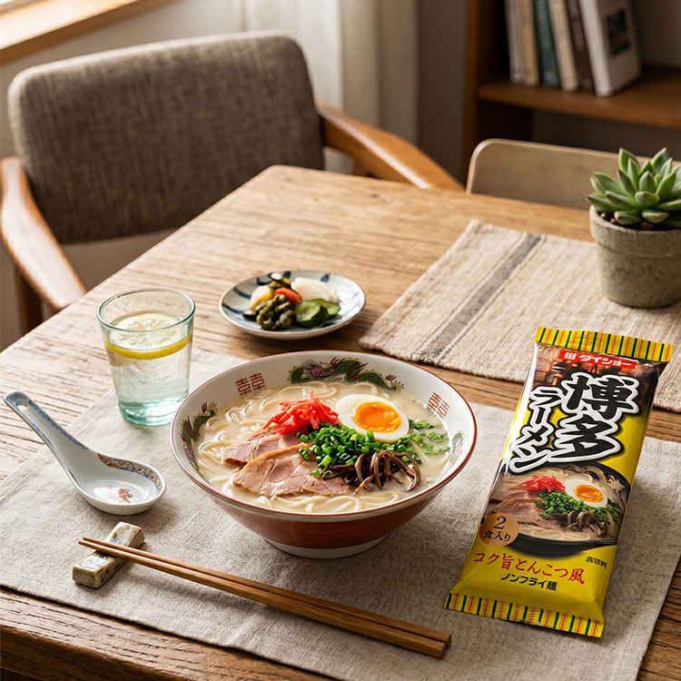 【超商店到店免運組】DAISHO 豚骨風味拉麵組合價(共5包)
