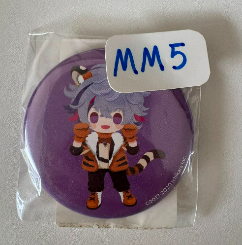 彩虹社 不破 襟章#MM5