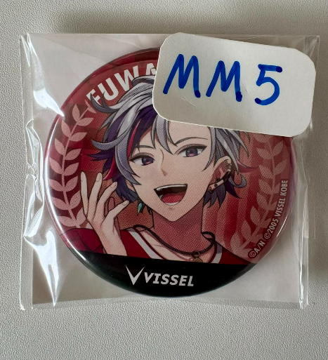 彩虹社 不破 襟章#MM5