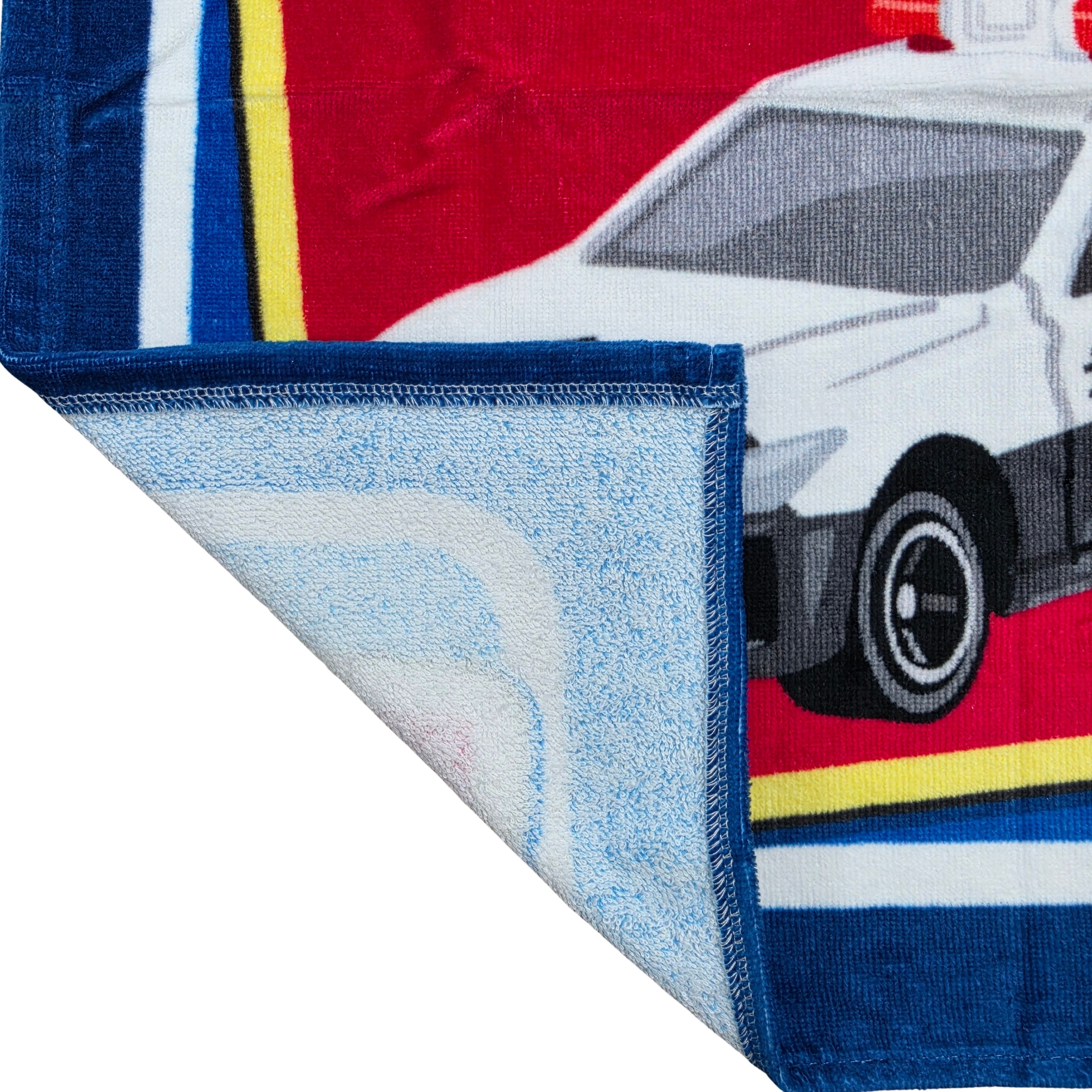 【Petit House】TOMICA 緊急車輛純棉浴巾 (60x120cm)