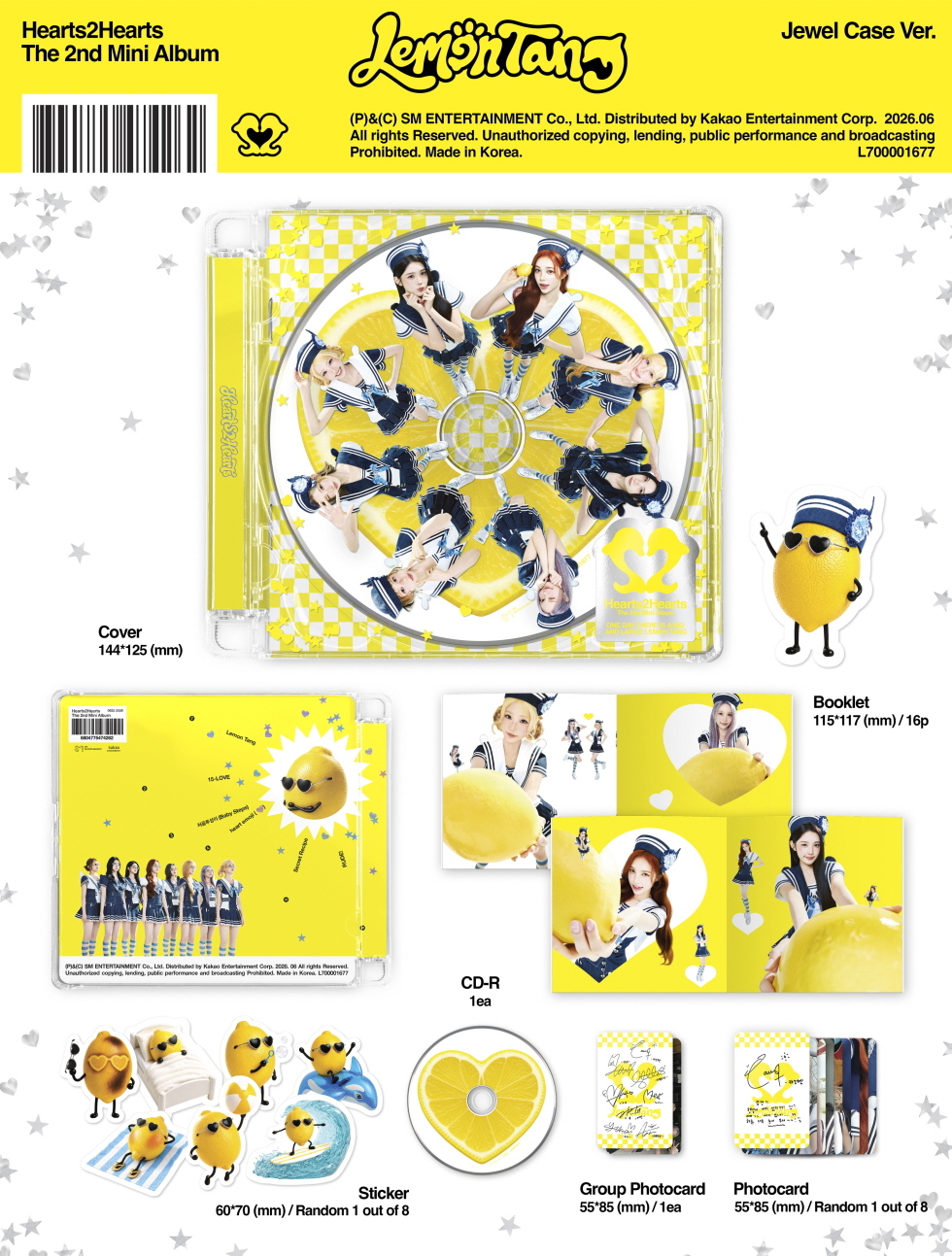 Hearts2Hearts ~ Lemon Tang (2nd mini album)