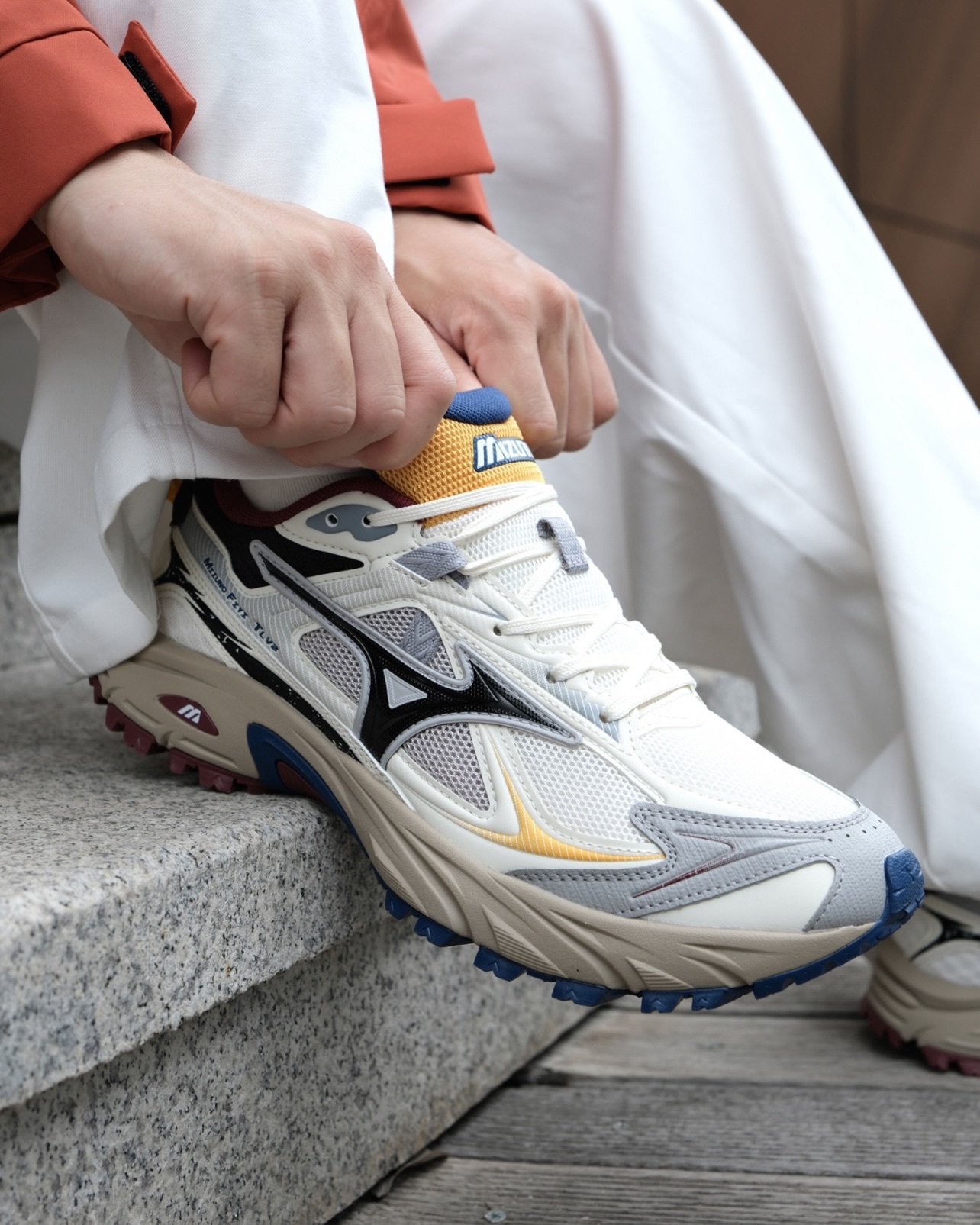 #代購 MIZUNO FIYI TL V2 美津濃 復古鞋 豆腐白 D1GH251910