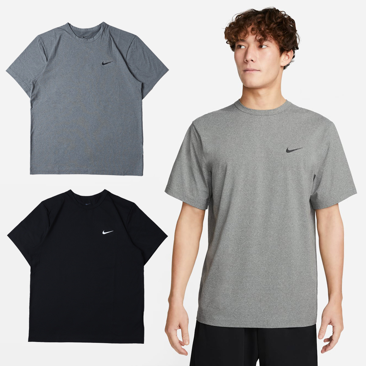 男款 NIKE DRI-FIT UV HYVERSE SS TEE 黑色 灰色 防曬 排汗 抗UV 運動 快乾 短T【DV9840】NKTF