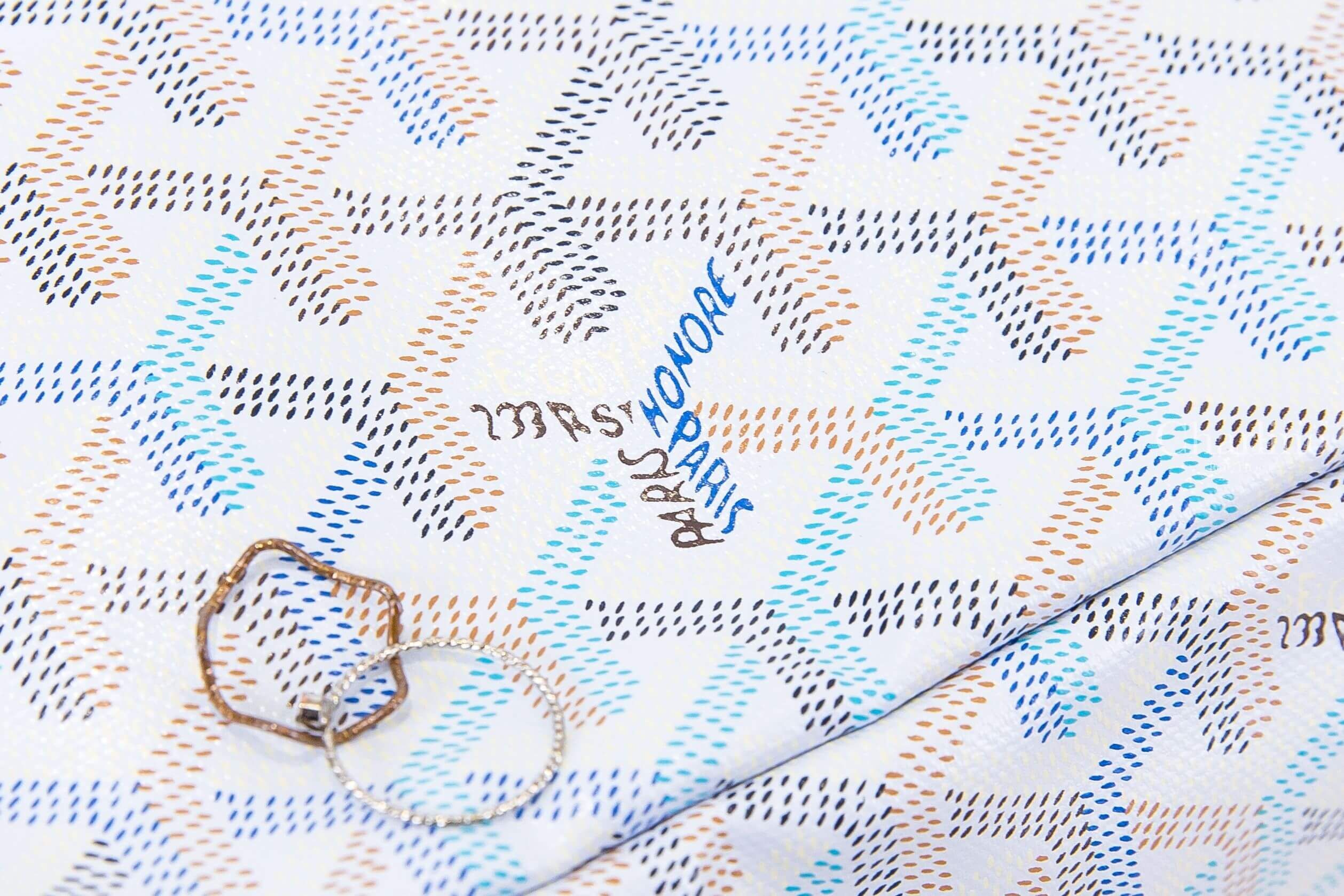 Goyard Hobo Bohème PM Bag Multicoloured 限定色極地藍帆布小牛皮同色提把手提肩背包