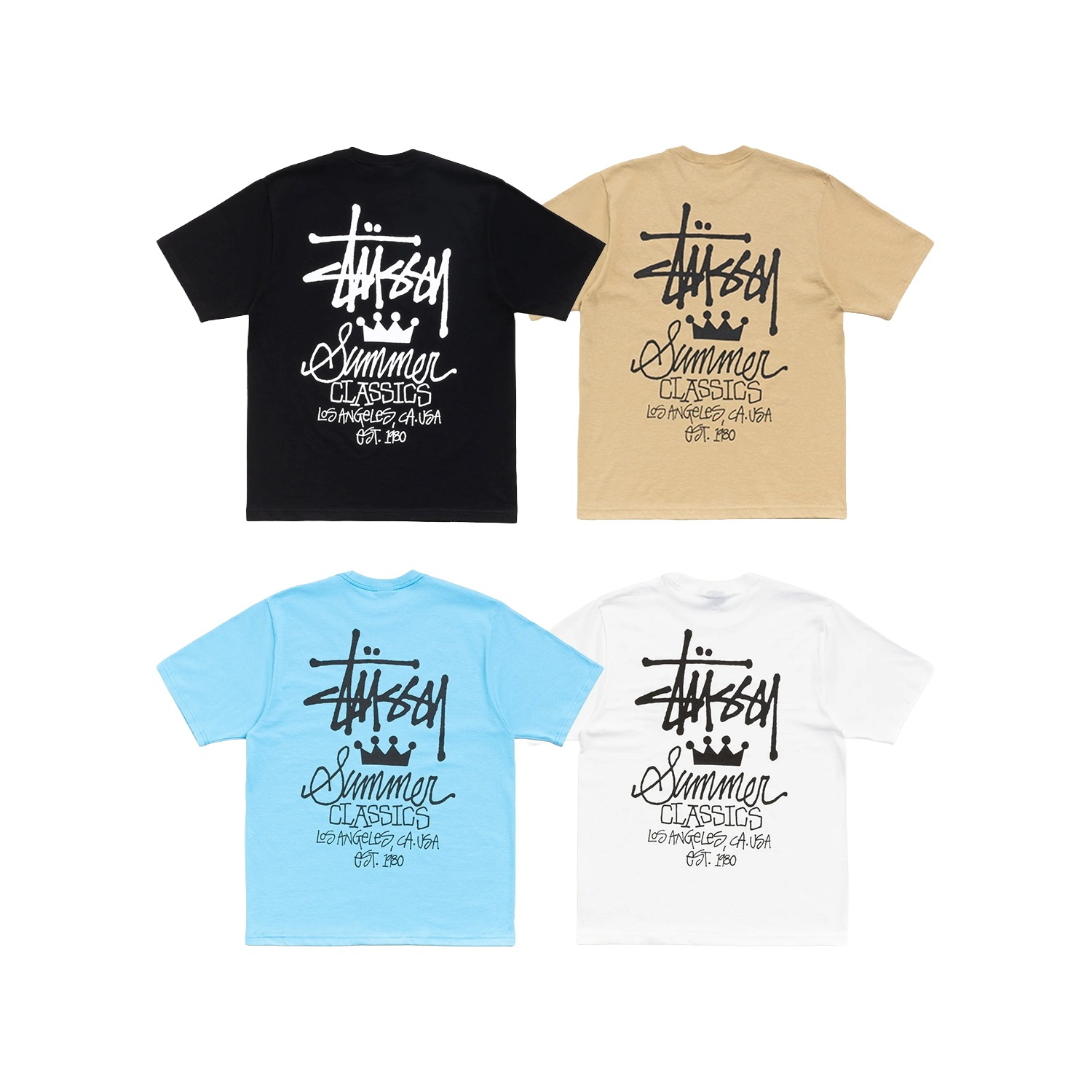 【車庫服飾】STUSSY SUMMER CLASSICS TEE