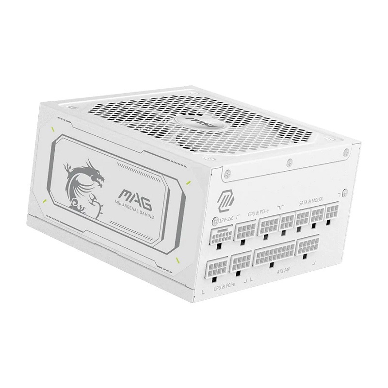 MSI 微星 MAG A1000GL PCIE5 WHITE PCIE5 ATX3.1白色金牌全模組電源
