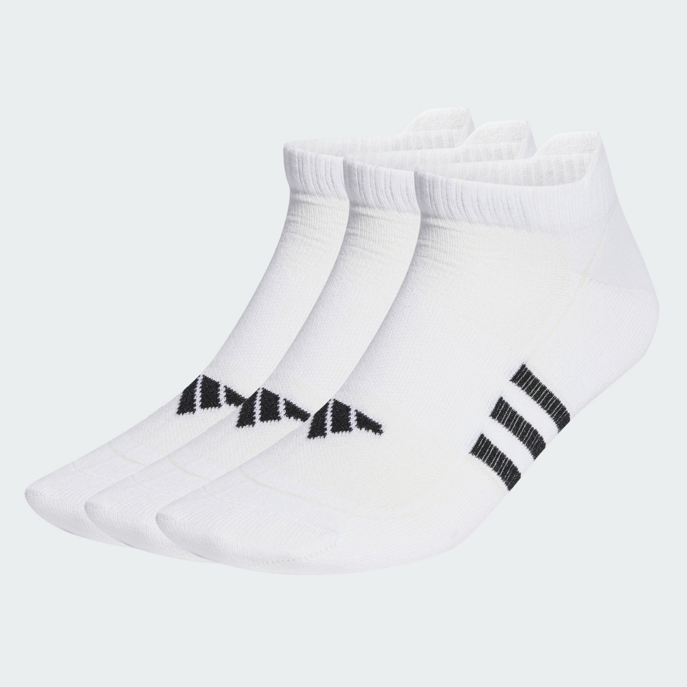 ADIDAS 襪子 白色 吸排 三雙一組 腳踝襪 短襪 HT3440