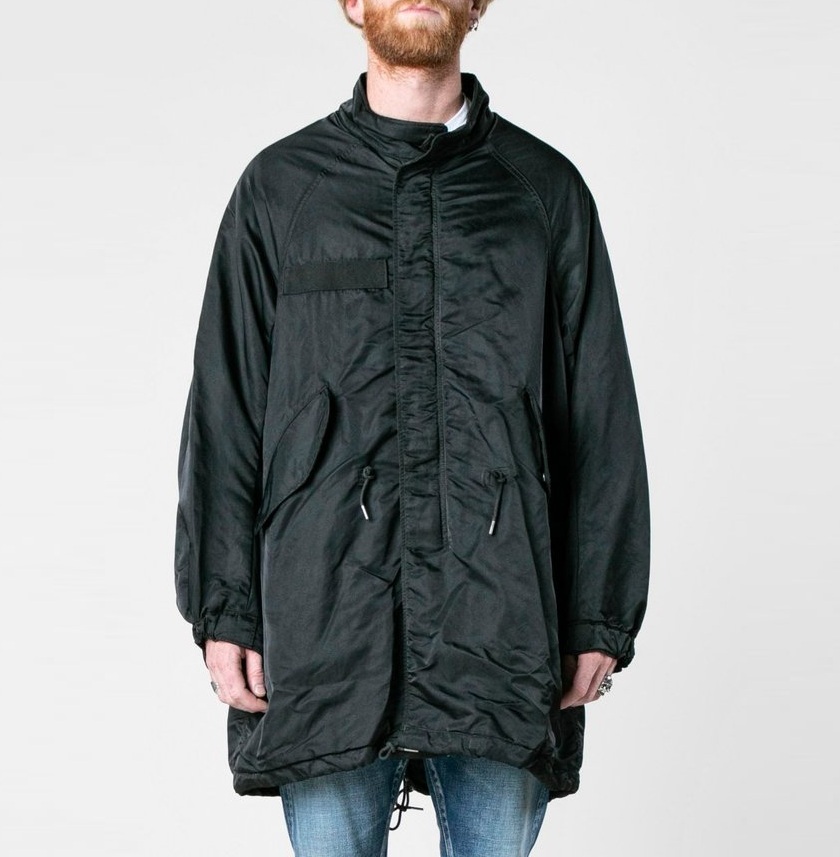 LAST PCS: VISVIM 2025 A/W SIX-FIVE FISHTAIL PARKA - BLACK SIZE 2 PRE ORDER ITEM (預訂中)