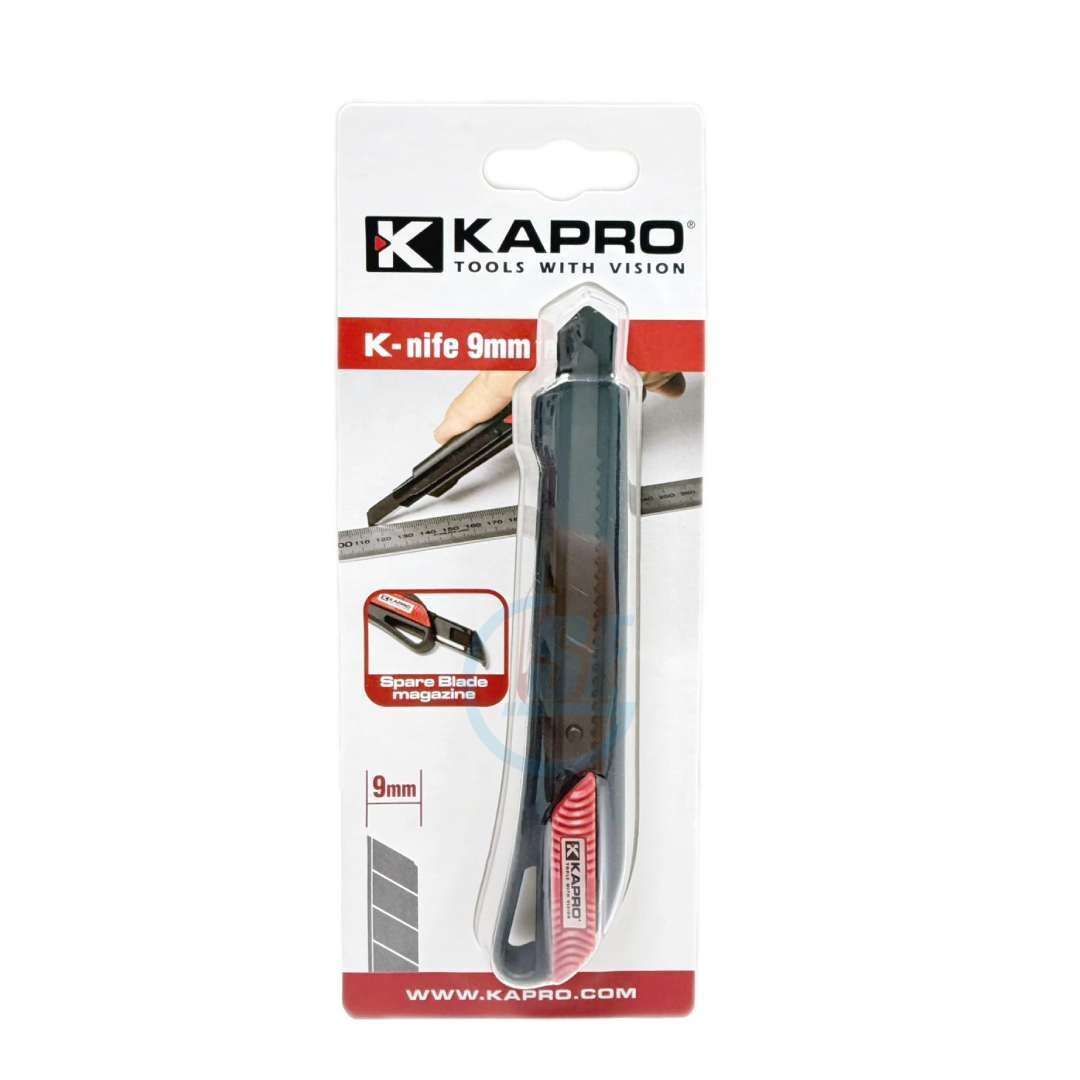 "KAPRO" 以色列 防滑柄 黑鋼片介刀(推制)