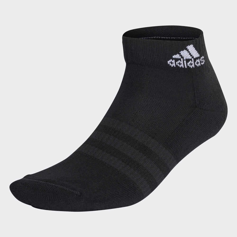 ADIDAS 襪子 黑色 基本款 腳踝襪 短襪 IC1276