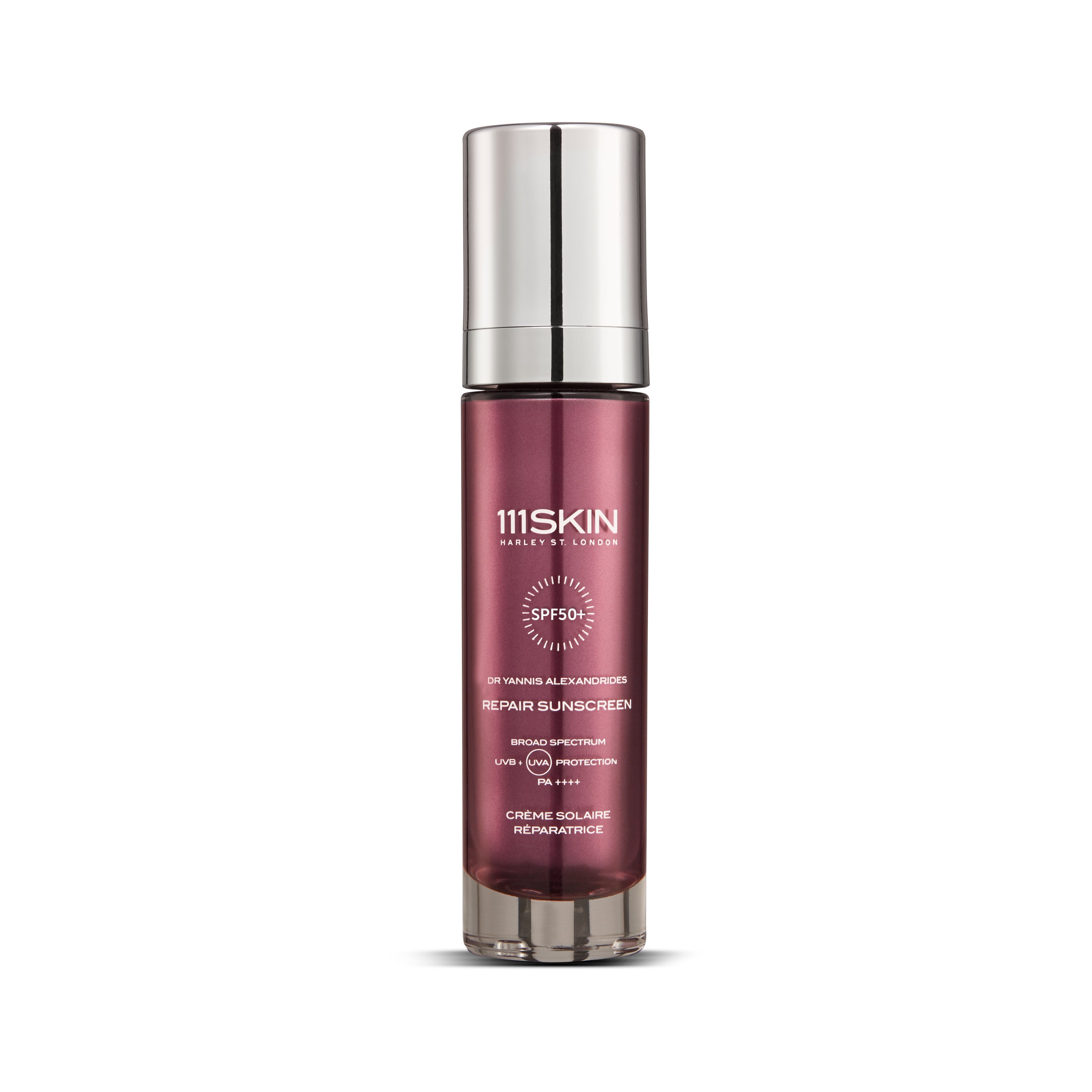 111SKIN 修護 防曬乳 SPF50+ 提亮膚色 保濕修護 高端護膚 日常修護 膚質穩定保濕亮肌護理