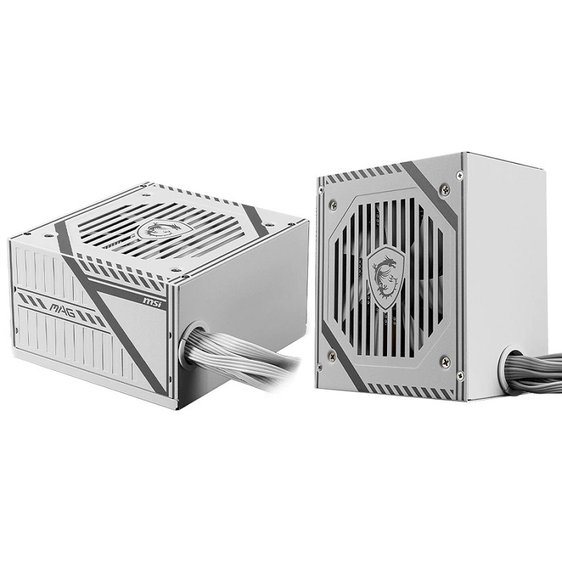 MSI 微星 MAG A650BNL WHITE 650W 白色銅牌認證直出線電源