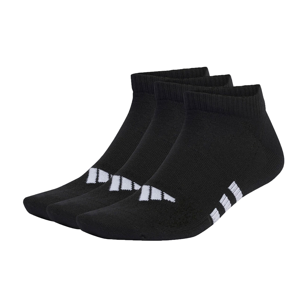 ADIDAS 襪子 黑色 吸排 三雙一組 腳踝襪 短襪 IC9529