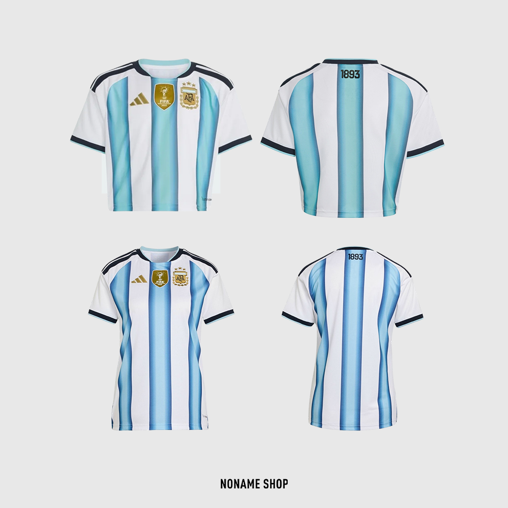 ADIDAS 2026 FIFA世界盃⚽️ 阿根廷 主場球迷版 短T 兩款 (女款)
