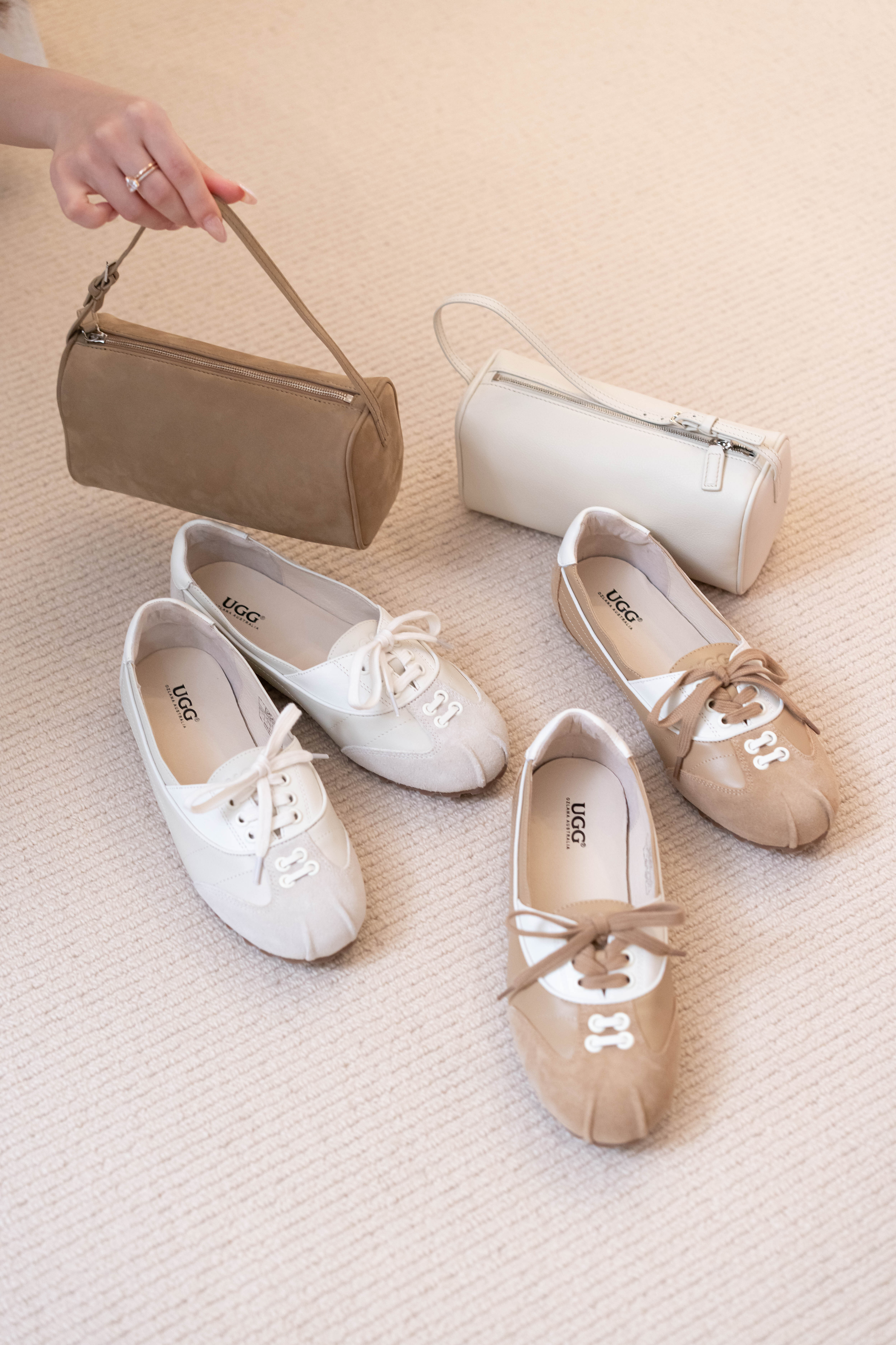 【2026春夏款2色入】UGG Ozlana Ballet Moccasin