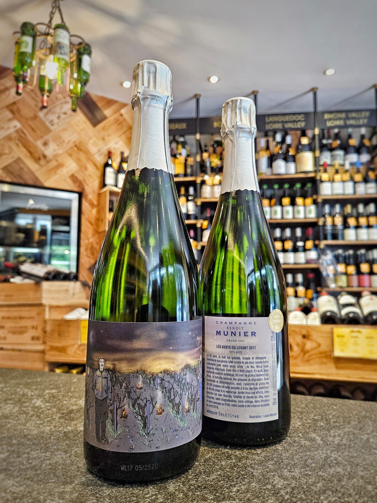 2017 Champagne Benoit Munier 'Les Avats du Levant' Avize Grand Cru