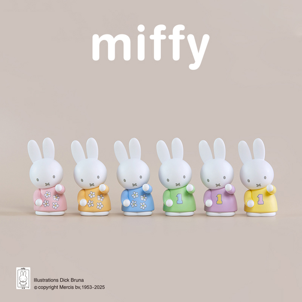 Miffy 米菲收納架系列公仔 隨機一入