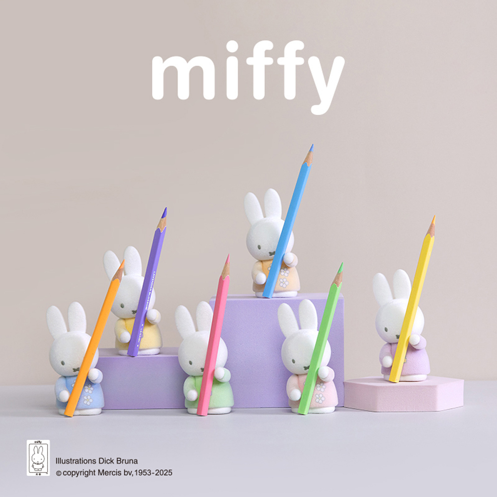 Miffy 米菲收納架系列公仔 隨機一入