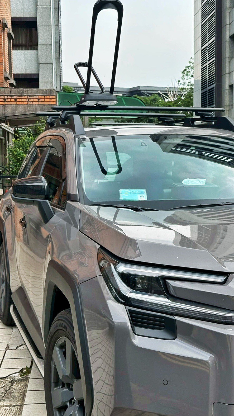 Toyota 6代 RAV4 AD - YAKIMA HighRoad 2.0  單車架-自行車架-實車安裝-unrv.台灣專業安裝