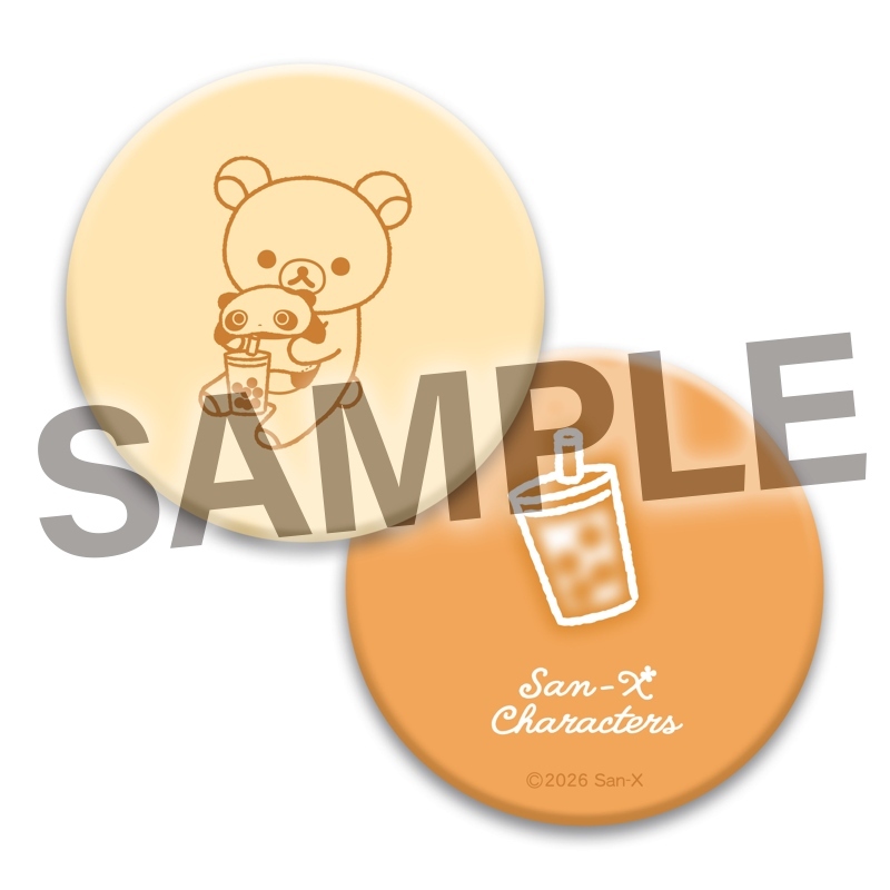 3X【03】San-X90週年紀念展in台灣-皮革鏡-拉拉熊