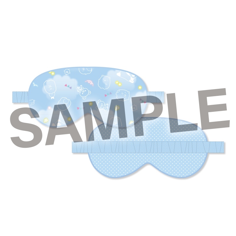 3X【12】San-X90週年紀念展in台灣-眼罩-Blue