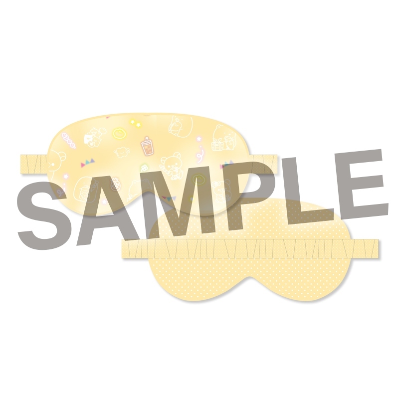 3X【11】San-X90週年紀念展in台灣-眼罩-Yellow