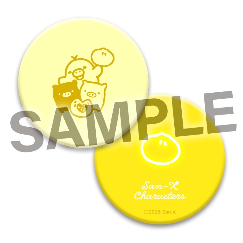 3X【04】San-X90週年紀念展in台灣-皮革鏡-小黃雞