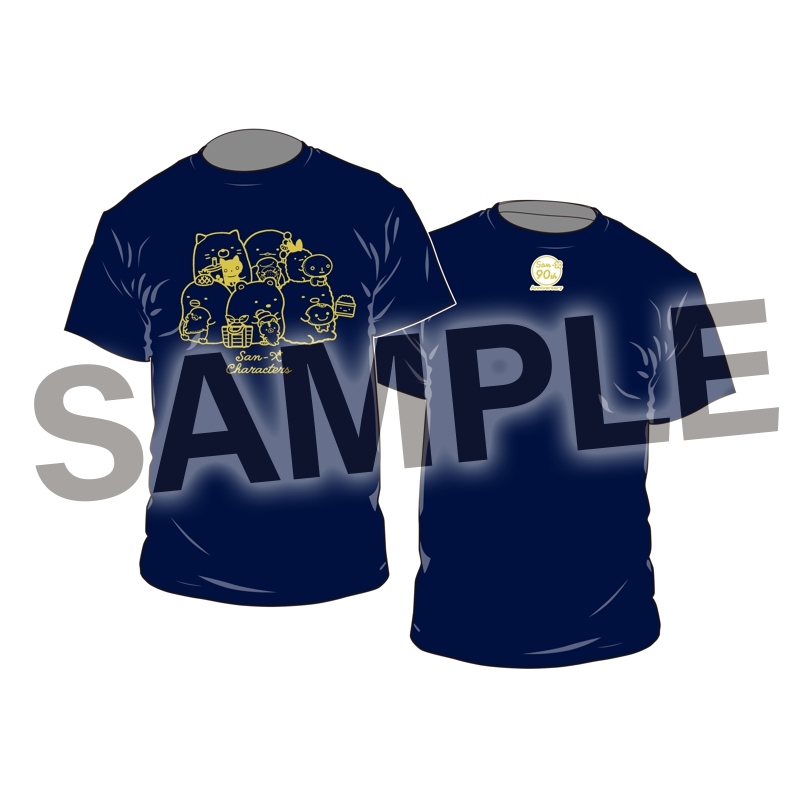 3X【62】San-X90週年紀念展in台灣-T恤M-Navy