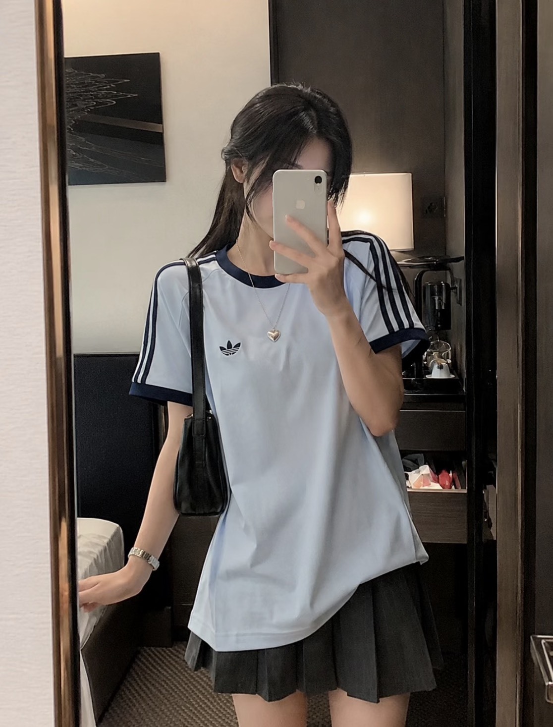 Adidas Originals  寶寶藍 短袖上衣