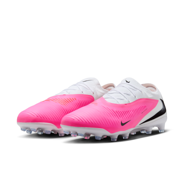 Nike Phantom 6 Low Pro AG-PRO 白粉色 草地/仿草足球鞋