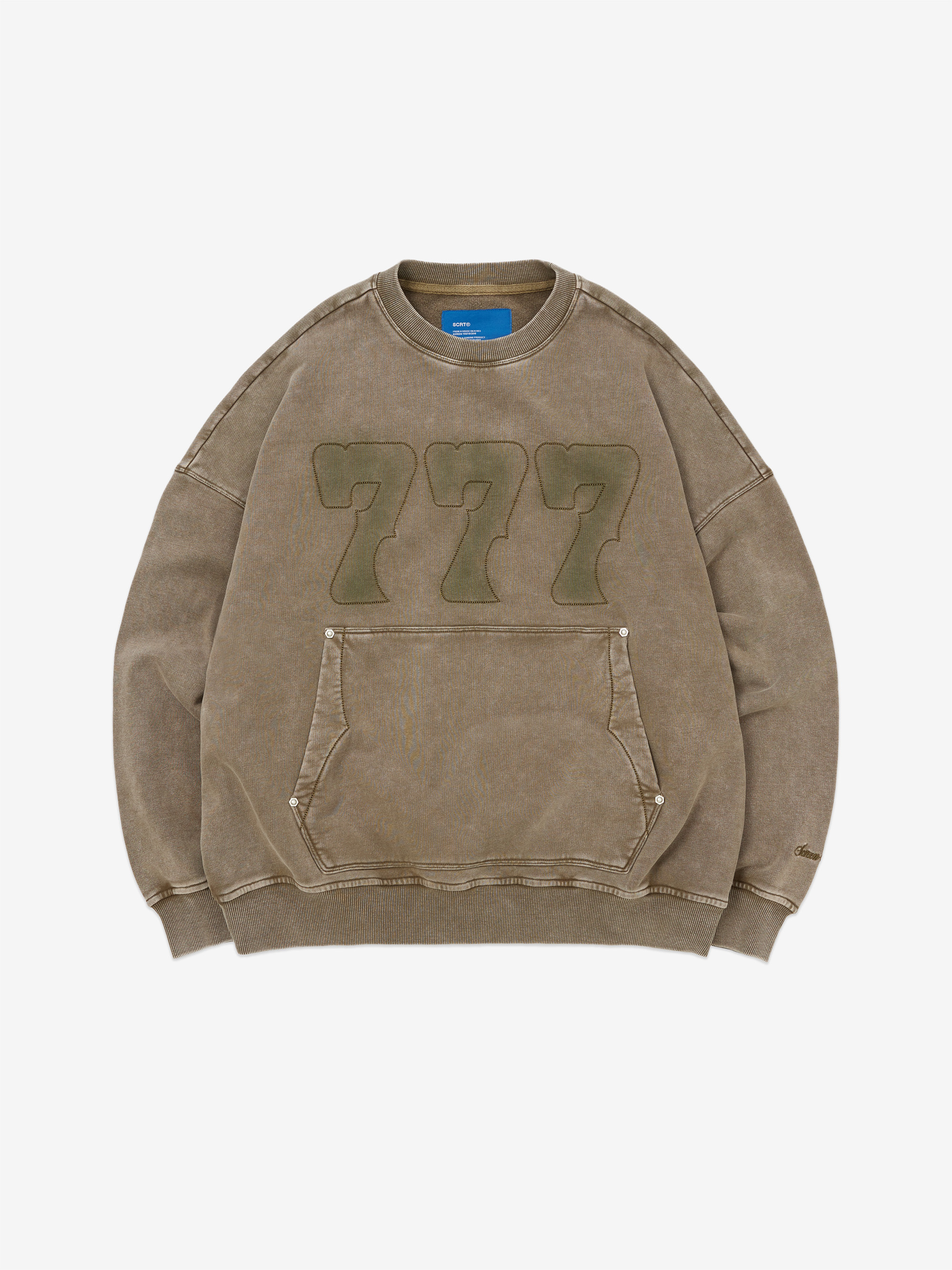 SCRT 777 HOODIE GREEN