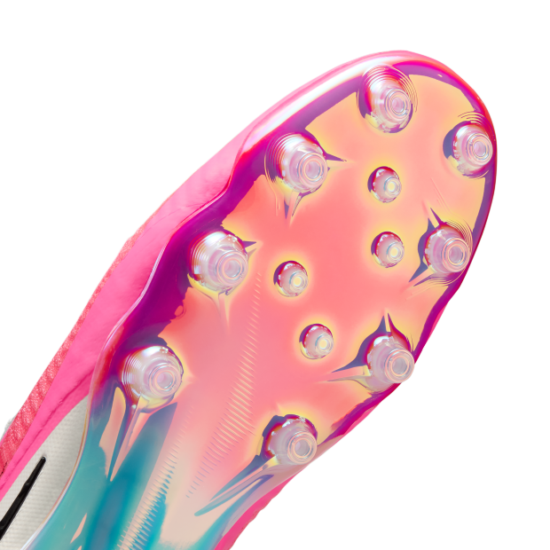 NIKE Phantom 6 Low Elite AG-PRO 白粉色 草地/仿草足球鞋