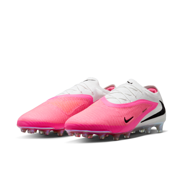 Nike Phantom 6 Low Elite AG-PRO 白粉色 草地/仿草足球鞋