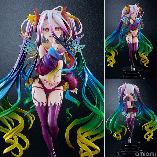 預訂6月  Good Smile Company  黑色白  遊戲人生  No Game No Life Black Shiro 1/7 Complete Figure Pre-order