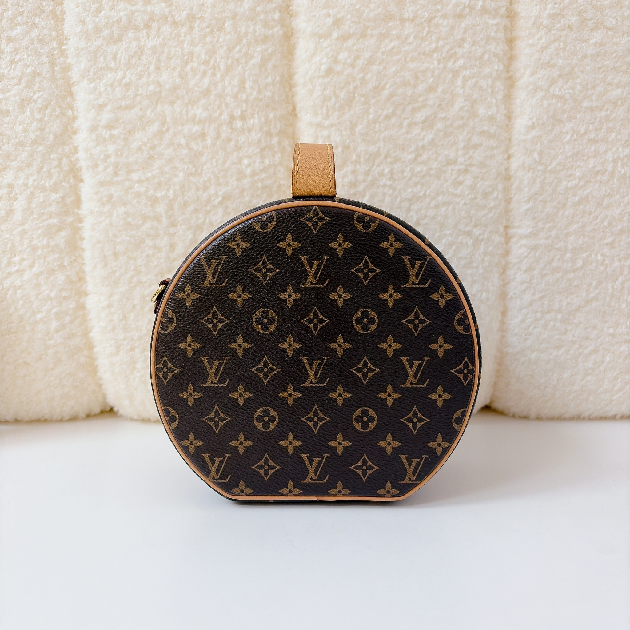 LOUIS VUITTON Petite Boite Chapeau - Brown / GHW