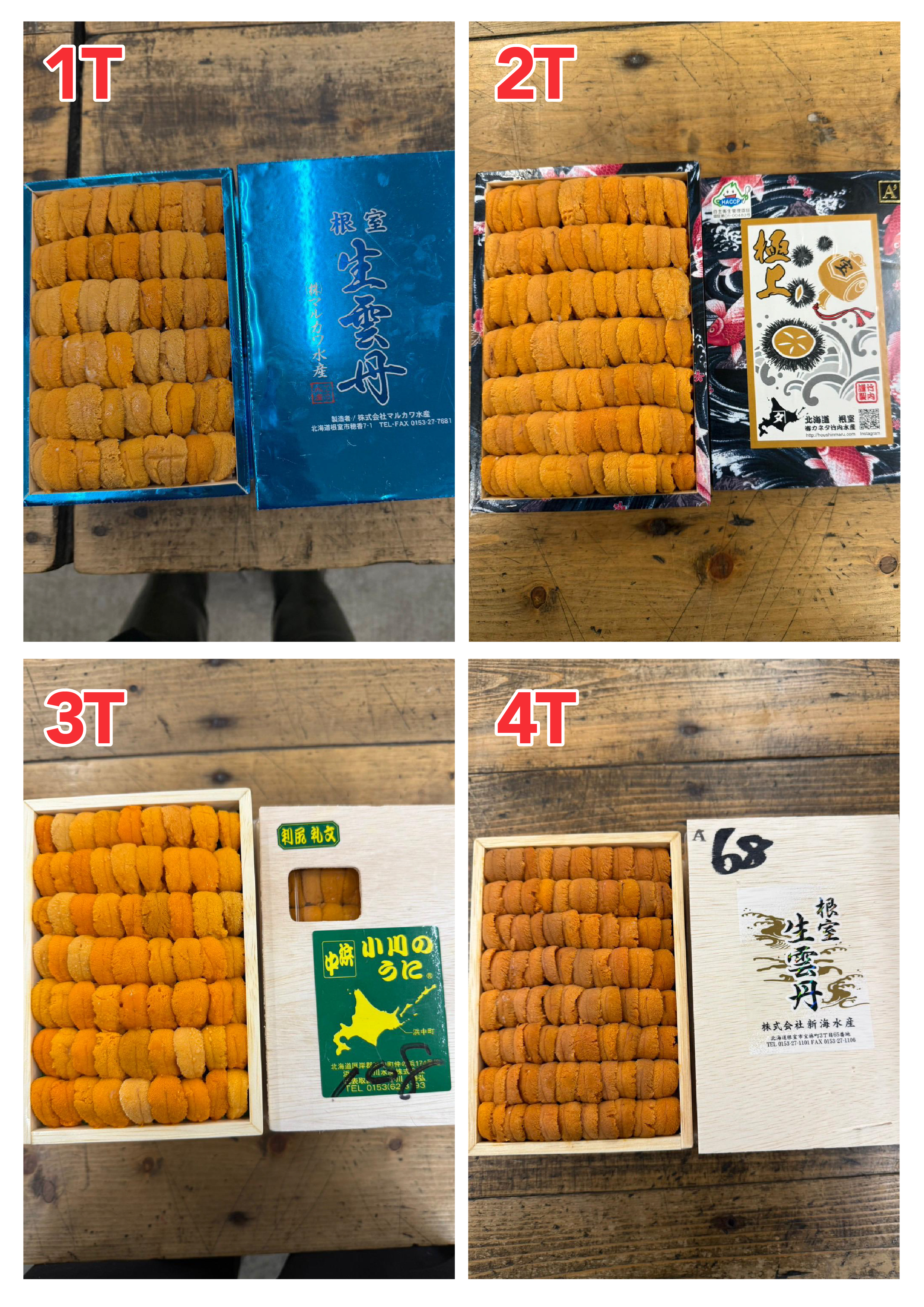 【指定海膽推薦】每天更新 (限即日落單, 翌日送)