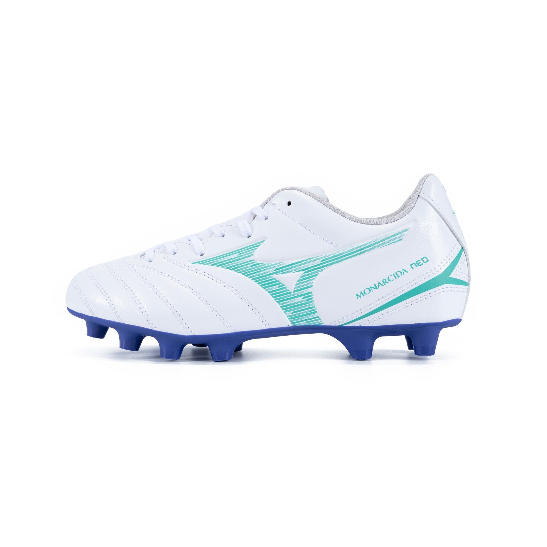 MIZUNO MONARCIDA NEO III SELECT 仿草/草地足球鞋 白綠色
