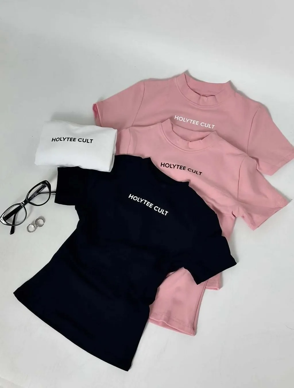 <美式復古天花板🎸>越南品牌 Holytee CULT TEE 微高領 修身短袖