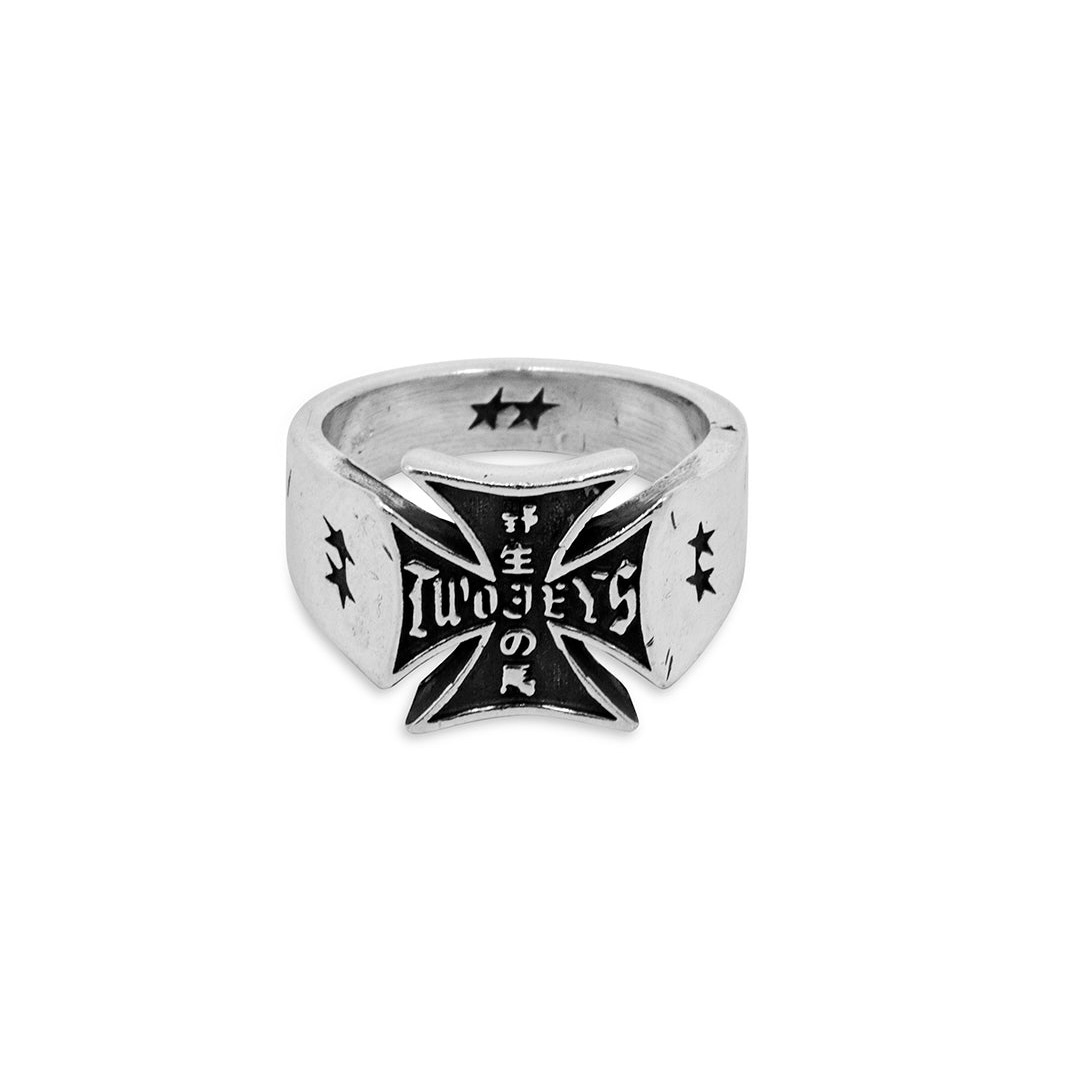 Twojeys-Axis Ring 十字架戒指