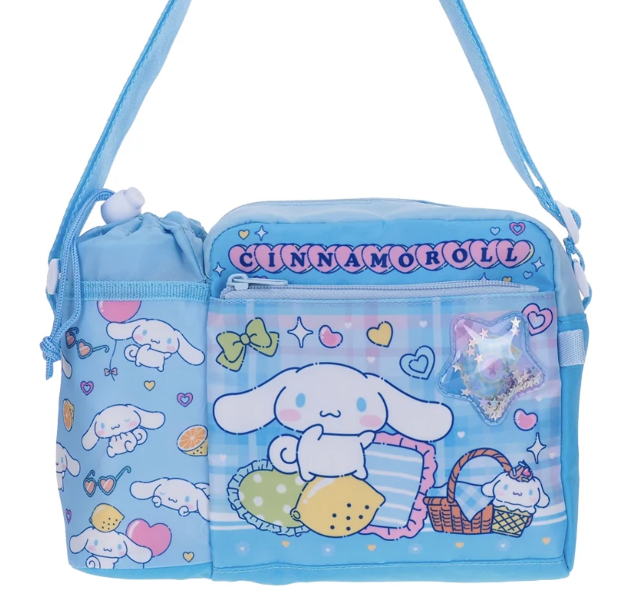 Cinnamoroll 小童斜揹袋連水樽格 9-8321-14