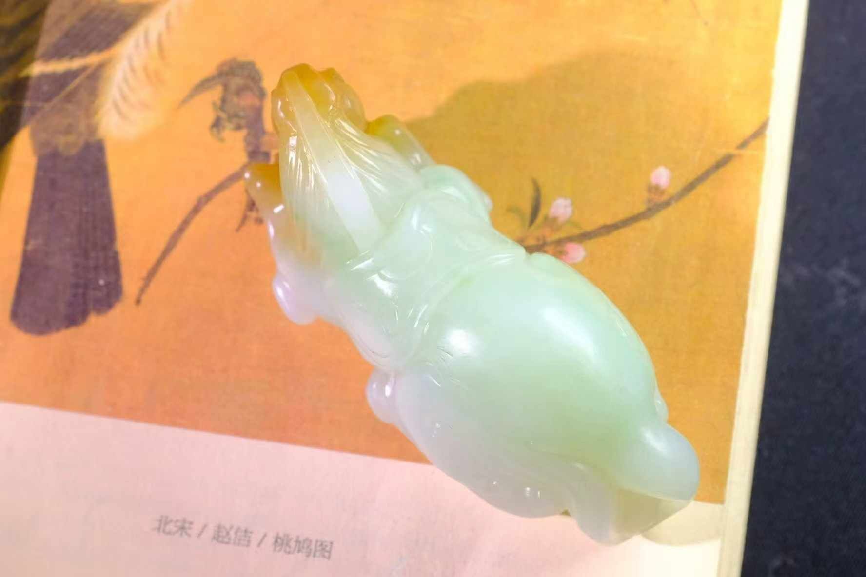 和田玉馬到成功,天然和田玉軟玉