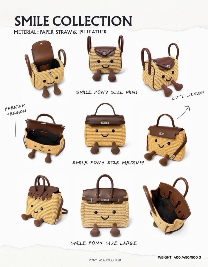 🌸最新袋款👜✨Pony Twenty eight - SMILE系列斜咩袋